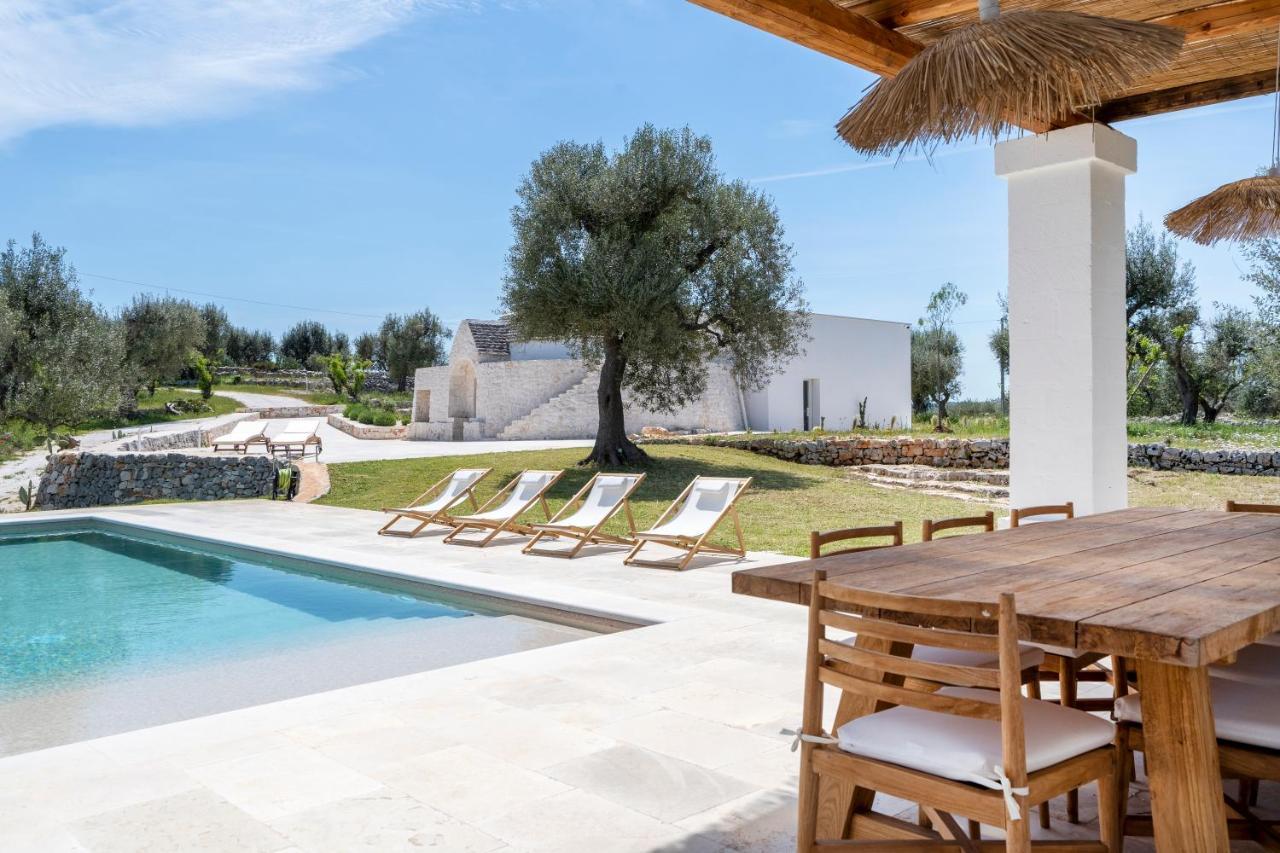 Trulli Cicerali , Trulli Design Con Piscina Panoramica Villa Ostuni Dış mekan fotoğraf