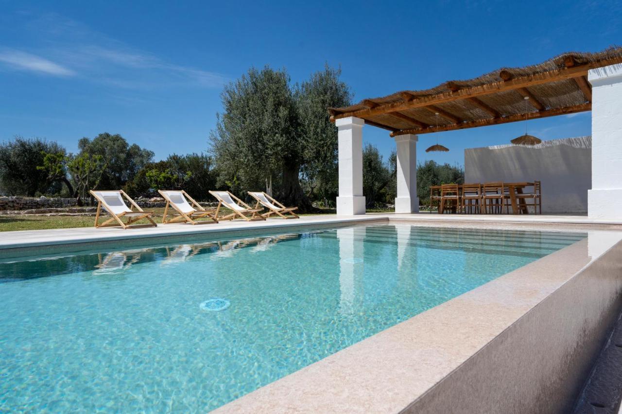 Trulli Cicerali , Trulli Design Con Piscina Panoramica Villa Ostuni Dış mekan fotoğraf