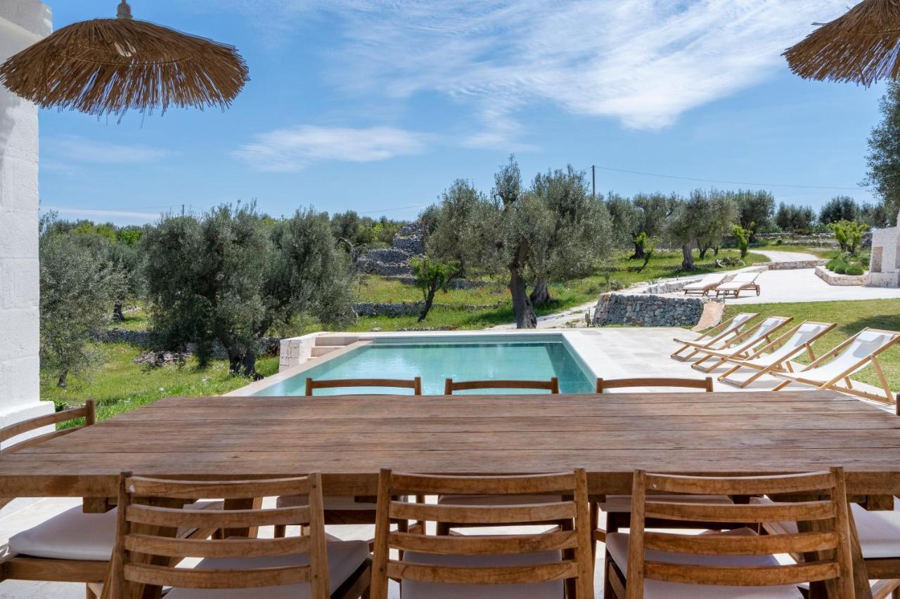 Trulli Cicerali , Trulli Design Con Piscina Panoramica Villa Ostuni Dış mekan fotoğraf