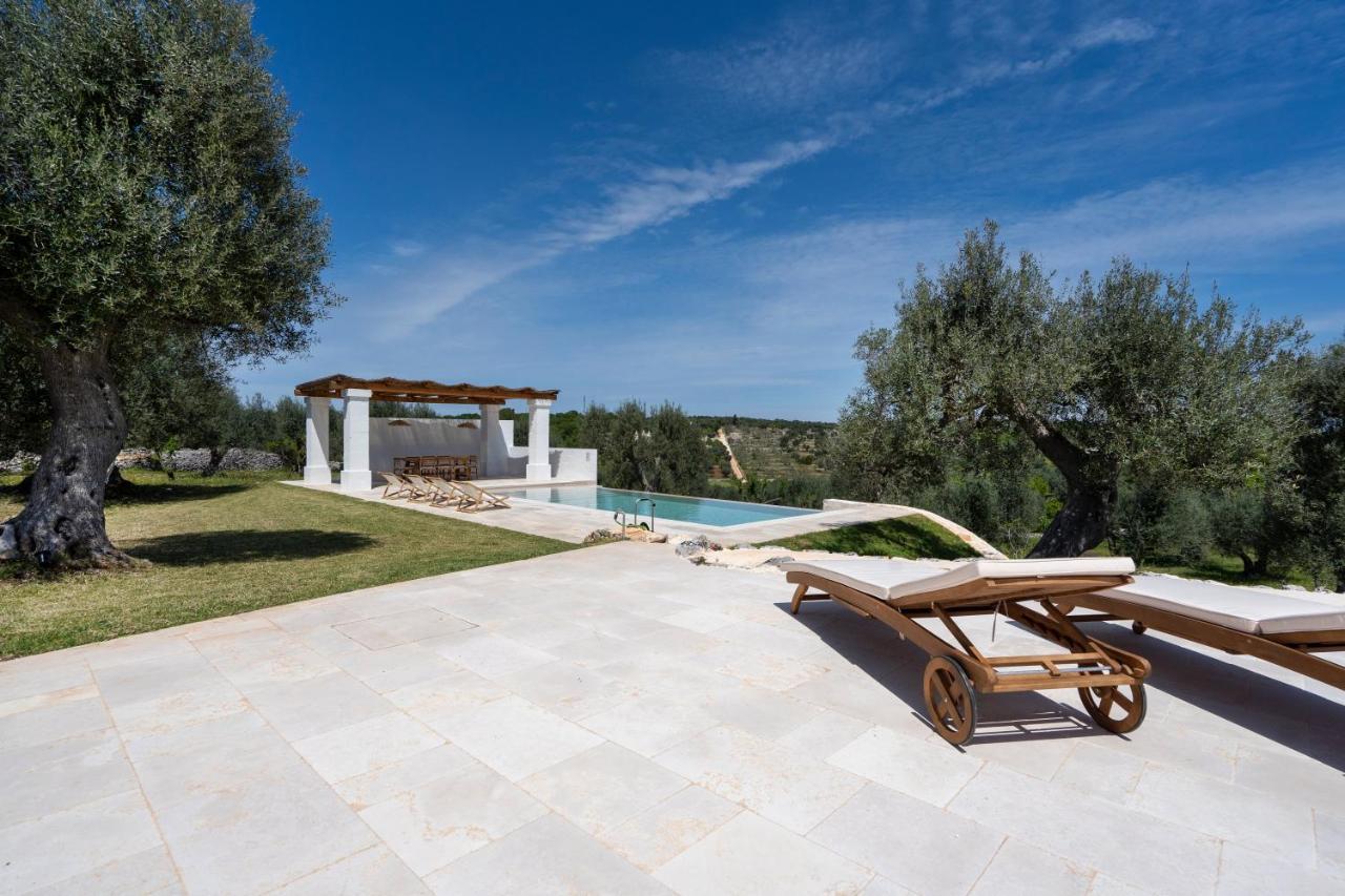 Trulli Cicerali , Trulli Design Con Piscina Panoramica Villa Ostuni Dış mekan fotoğraf